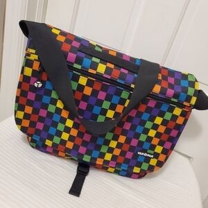 EC Yak Pak Large Colorblock Messenger Bag, Lightweight, Colorful